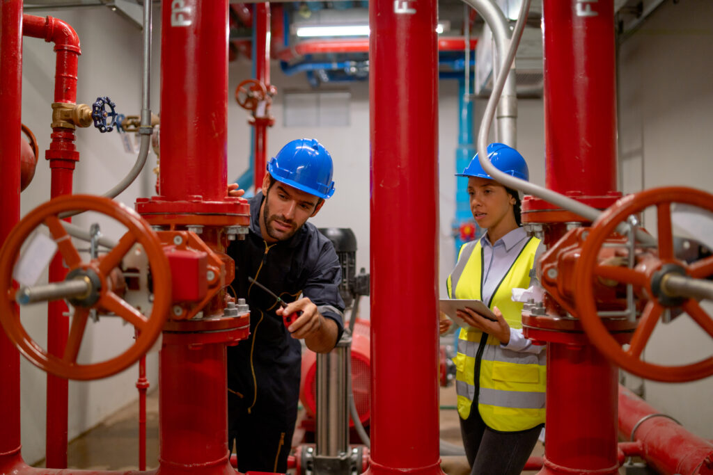 two engineer or technician worker discuss about re 2025 03 09 15 03 43 utc